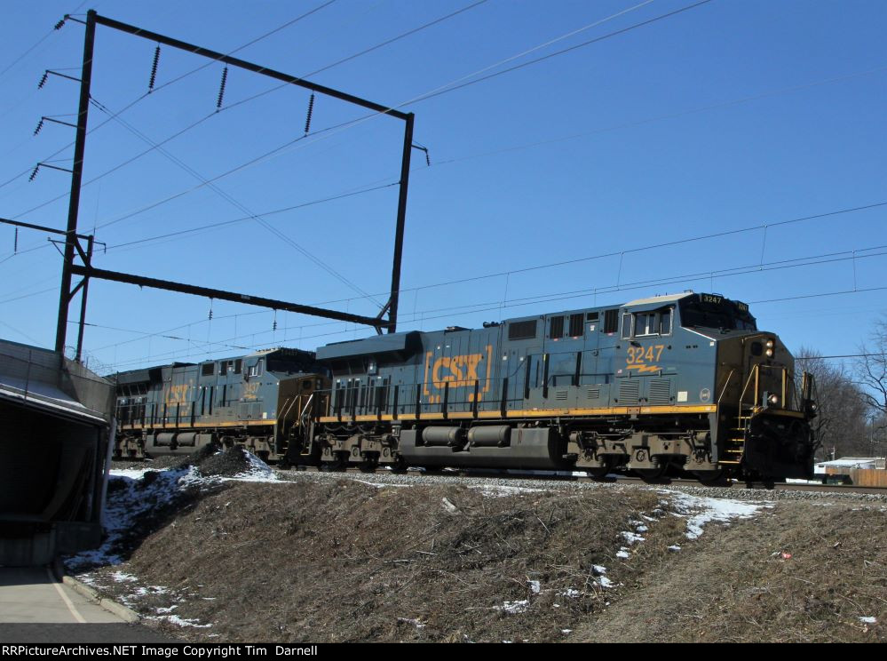 CSX 3247 leads Q410